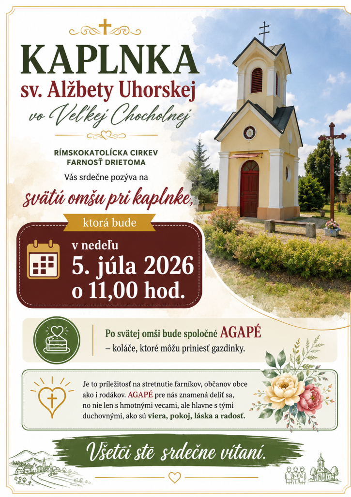 Sv.&nbsp;omša pri kaplnke