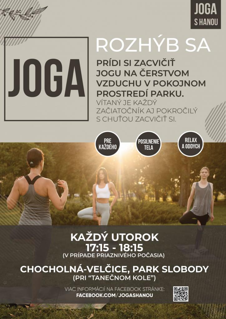 Joga v parku