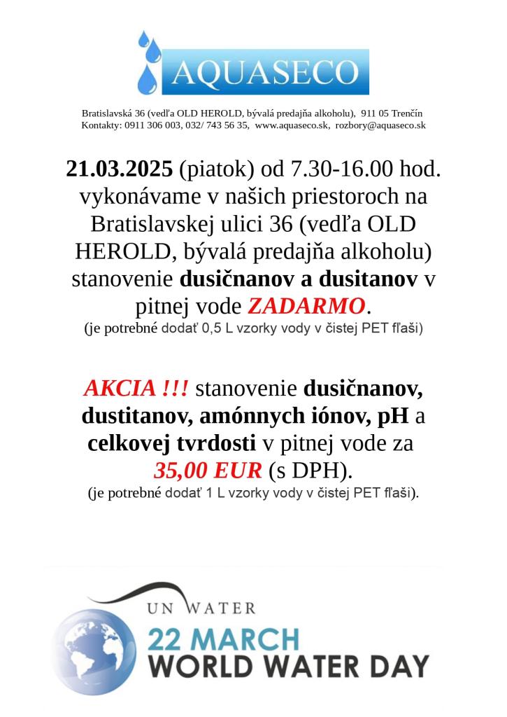 Rozbor vody