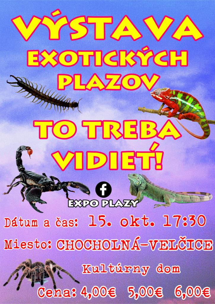 Výstava plazov