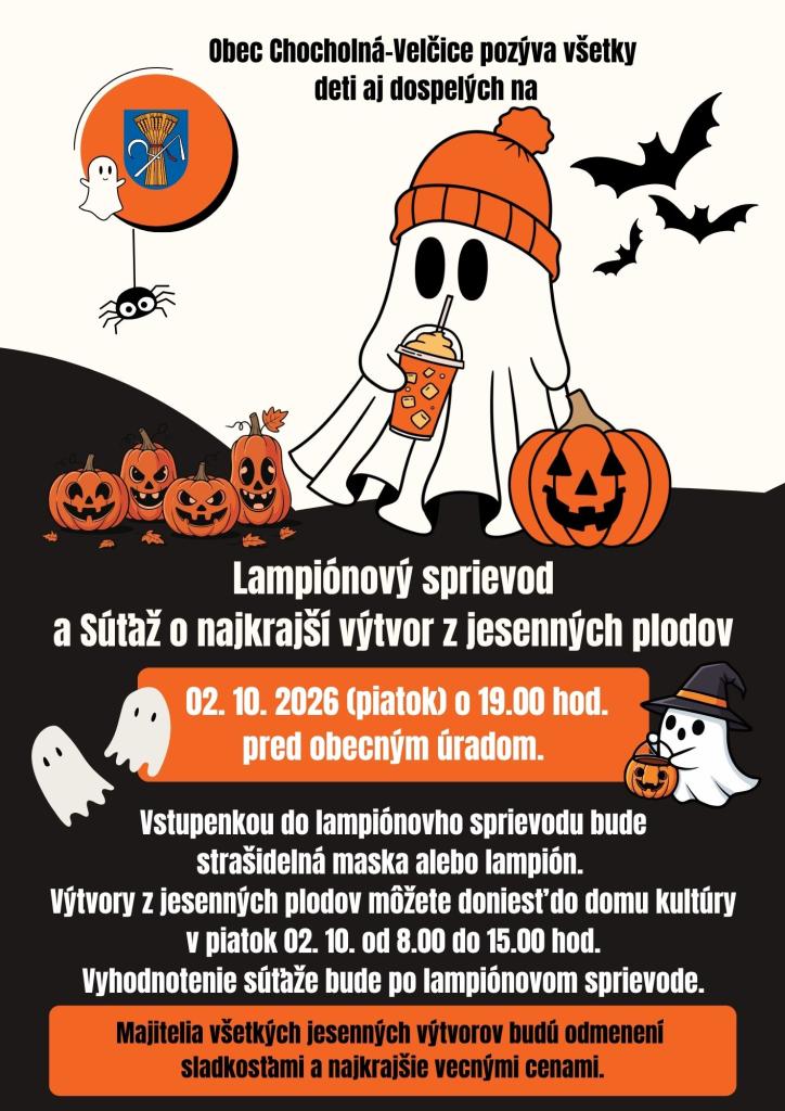 Lampiónový sprievod a&nbsp;Súťaž o&nbsp;najkrajší výtvor z&nbsp;jesenných plodov