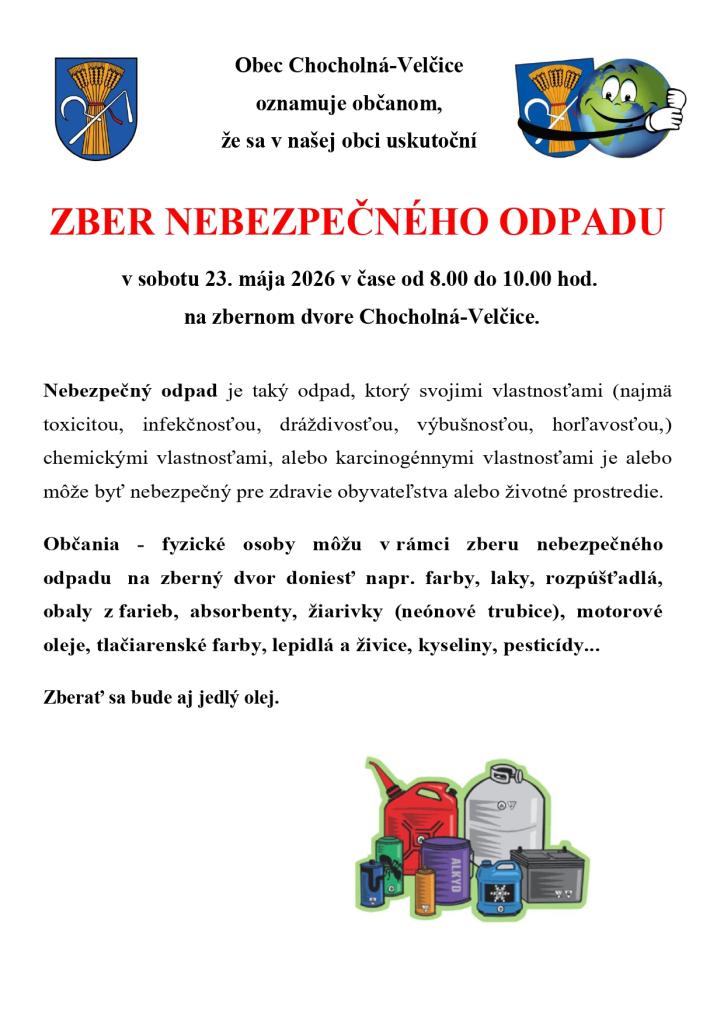 Zber nebezpečného odpadu