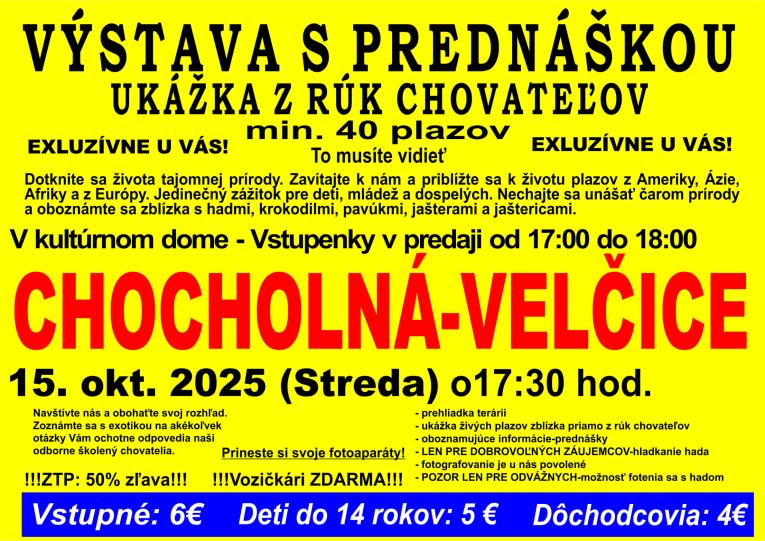 Výstava plazov