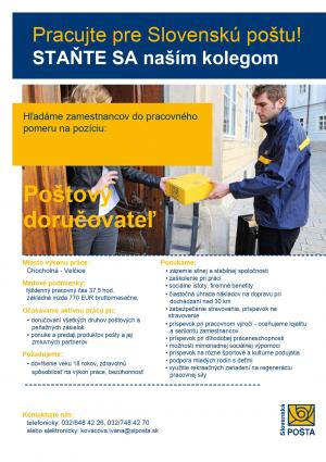 Poštový doručovateľ
